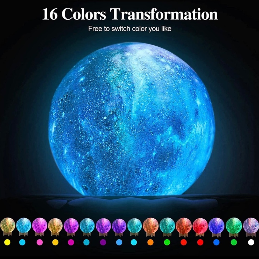 Led night stand Moon Lamp